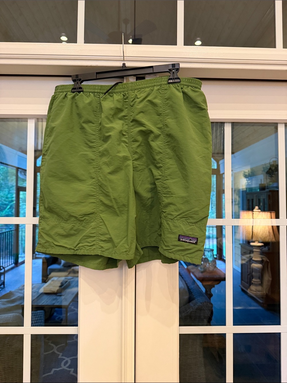 Patagonia Men's Olive Green Trail Shorts